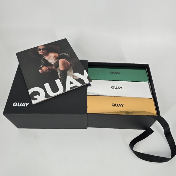 QUAY Gift Box Set NEW 3 Pairs Sunglasses in Box - Picture 1 of 5